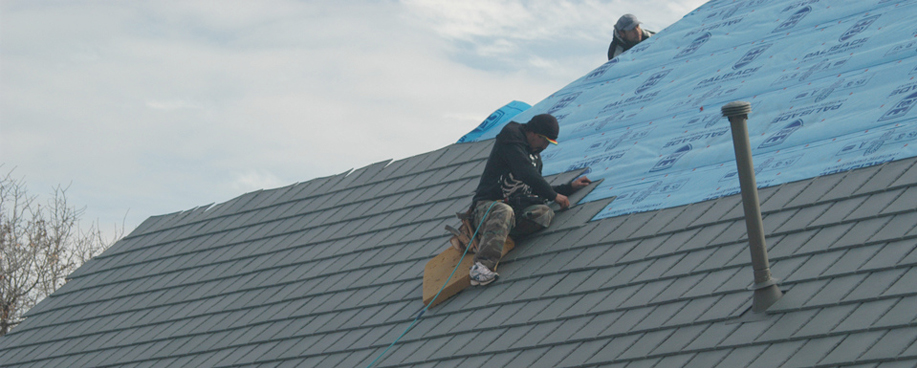 Re-roofing a house - make sure your administration is sorted
